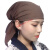 千惠侬日料店厨师帽子日本料理寿司店男女员工头巾包头帽日式厨 咖啡色 纯色(男女通用) 可调节