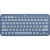 罗技（Logitech）K380蓝牙键盘 笔记本平板IPAD电脑静音键盘多设备时尚超薄便携巧克力按键 品月蓝-for Mac
