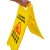 超宝（CHAOBAO）PA1222 人字形塑料指示牌标识牌 工作进行中 塑料