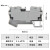施兹坦ST-6弹簧式接线端子 回笼式接线排 6平方导轨组合型接线端子 档板D-ST6 1片