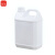 谋福1042 塑料方桶形酒桶包装桶壶扁桶密封桶食品级加厚油桶（2.5L乳白色 ）