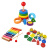 小米石自闭症儿童玩具 孤独症自闭症儿童训练玩具拼图康复神器认知干预 几何套塔+直条套柱+敲琴