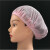 透气网帽男女通用无尘车间防掉头发工厂工作帽帽艾灸浴帽可水洗头套夏 (粉色)100个