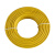 珠江电缆 国标铜芯电线电缆BVV-450/750V-25平方多股硬线 黄色（一米价）