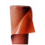 聚远 JUYUAN 防火布挡烟垂壁布阻燃布 硅胶单面红色0.6mm 1平米价