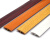 理线家木地板过门压条免胶自粘型木地板压条收边条接缝T型PVC压边条扣条 白橡色自粘压条0.9米