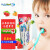 莎卡婴儿牙膏不含氟2-3-5岁儿童无氟牙膏5岁以上换牙期含氟韩国进口 2-5岁草莓味（不含氟）