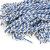 JGY2420 传统 木头杆棉线 吸水 白线条布条 白色10把 蓝白色(10把) 拖把
