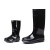 朗固 LANGGU C80655010高筒雨靴黑色 劳保用品靴 水靴 黑色