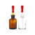 定制 玻璃滴瓶 胶头试剂滴瓶透明棕色耐酸碱滴管瓶实验室碘伏精油分装瓶 透明60ml（1个）