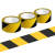 勤致（QINZHI） 警示胶带 黄黑警戒胶带安全划线地板胶带 48mm*18米/1卷 PVC警示贴仓库斑马线胶带标识 QZ130