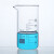 欧杜（oudu） 高硼硅刻度玻璃高型烧杯实验器材 LG高型玻璃烧杯250ml(4个)