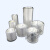 杜瓦瓶小型直筒扁圆冷肼液氮干冰保温低温反应实验室玻璃仪器 100*75mm内直径*内高度