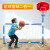 迦图鲮儿童娱乐足球门可折叠移动小足球门框户外运动简易足球门足球网 足球门篮球板二合一
