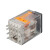 RXM系列小型插入式继电器4副触点 3安培 指示灯230VAC中间继电器R AC230 RXZE1M2C 8脚底座