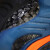 耐克（NIKE）新款男鞋 Air Foamposite Pro 荔枝皮尼克斯泡篮球鞋 624041-010 尼克斯 黑蓝喷泡 44