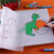儿童蒙纸临摹画画书幼儿园启蒙手绘恐龙涂色书小手蒙纸学画简笔画 蒙纸涂色恐龙王国全套6本+2