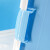 海斯迪克 HKCL-241 塑料带提手收纳箱 储物加厚杂物整理箱 北欧蓝标准中号15L
