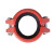 杉达瑞 消防沟槽管件 卡箍配件连接件钢卡 DN100(外径114) 企业定制