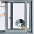 安赛瑞 窗户限位器 平移塑钢门窗铝合金安全锁 内径7mm 短款单孔 1个装 5D00671