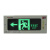 联塑（LESSO）Q2P02 嵌入式消防应急标志灯具  消防应急标志灯 暗装指示灯 安全出口指示灯