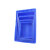 塑料工具盒平口零件物料元件胶框收纳箱周转箱螺丝配件五金盒 8号蓝245*170*75