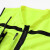 瑞可特 RSF48 监察款反光背心 施工程荧光服 多口袋施工马甲 交通骑行服 橙黑拼接马甲 