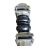 适用于定制适用丝扣橡胶水泵软接头 风机软管方形内螺纹橡胶软连接dn25 32 40 50 定制 dn65