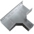 巨尔达 不锈钢 加强型不锈钢槽式水平三通  JED-JD-001604H  500×200mm   1个