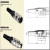 M16连接器直头2345678芯航空插座传感器仿插头对接母公接线端子 直头12孔母头