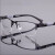 电焊眼镜焊工眼镜男防护眼镜蓝光辐射疲劳半框平光镜树脂镜片 炫酷黑色无度数眼镜-蓝光+ 镜盒镜布