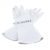 日本手套耐油耐酸碱实验室家务劳保手套 白色 L