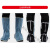 祥利恒电焊套脚皮盖护腿防烫焊焊接脚套防护装备用品（10双) 蓝色长款系带护脚(10双)