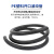 杉达瑞 PE塑料波纹管穿线软管塑料软管黑色电线电缆护套开口 PE-AD25 (80米)内径20mm 一盘价