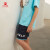 KELME KIDS 男童针织裤夏装儿童宽松休闲舒适薄足球运动短裤 5123DK3055 藏蓝色 110cm