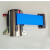 定制强磁挂壁式隔离带2米3米5米10米靠墙一米线磁吸式伸缩带 5米不锈钢红带