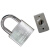 滇易采 YC-30445 包安装304不锈钢通开锁挂锁(40mm银色 单位:把)