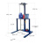实验室生产型设备油漆油墨搅拌机化工油漆涂料搅拌大支架分散机定制 JFS-1500瓦(1.45支架
