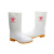 谋福CNMF1187白色食品卫生鞋靴 耐油耐酸碱劳保防护雨鞋 三防（ 高筒 43）