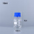鸣固 蓝盖试剂瓶透明 丝口玻璃瓶 螺纹口带刻度 1000ml