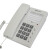 定制定制宾馆客房电话机内部线专用座机公司办公前台A888 前台电话中诺G035白色