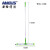 医院平板拖把安格保洁分色尘推干湿两用瓷砖免手洗一拖净 40CM尘推*1套绿色 收藏优先发
