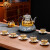 慕芳阁（MONFONGO） 玻璃煮茶壶景泰蓝蒸汽煮茶器电陶炉家用办公高档煮茶烧水套装 喜上眉梢（长嘴）+有田烧炉