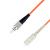 东电通信（DODEM）FC-SC 工程电信级光纤跳线 千兆多模单芯 MM 62.5/125 OM2 20米