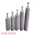 定制氩气瓶小型氩弧焊便携式氩气小钢瓶工业Ar小气罐氩气表 6L氩气瓶+充气管接头
