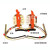 省之优国标加厚电工脚扣 【250爬杆脚扣】使用6-8米电杆