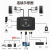 神盾卫士（SDWS）KVM切换器2口HDMI USB鼠标键盘共享器二进一出支持音频麦克打印机U盘EM-602HA