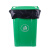 科力邦（Kelibang） 垃圾袋 一次性塑料袋小号50*60cm/50只装平口 商用物业背心式垃圾袋  KB1002