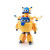 奥迪双钻（AULDEY）超级飞侠玩具第15季乐迪变形机器人机库礼盒套装男孩女孩礼物 变形合体机器人-多多+多宝