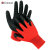 Golmud 劳保手套 丁腈手套 透气 耐磨 防滑 工地工人 施工 手套 加厚 GM553（24副）